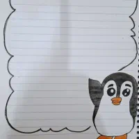 نقاشی حاشیه دفتر دخترانه و پسرانه