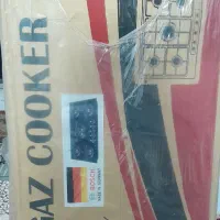 گاز رومیزی وصفحه ای شیشه‌ای