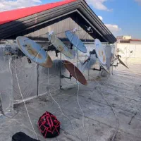 نصاب و نصب انتن وتلویزیون برروی دیوار