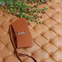 کیف  قهوه ای زیبا