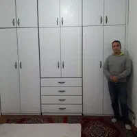 کمددیواری با کاور سفید کد یازده|جاکفشی، کمد، دراور|اردبیل, |دیوار