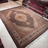 ۶متری تک نقشه ماهی تبریز ۴۰رج سرمه ای (مشکی)|فرش|تهران, جهاد|دیوار