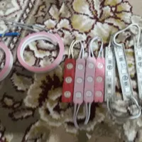 8عدد چراغ بلوکی کامل سالم همه رنگ