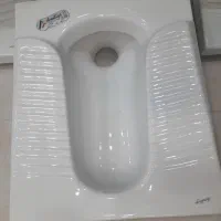 روشویی پایه‌دار و سنگ توالت ایرانی درجه یک|مصالح و تجهیزات ساختمان|ساوه, |دیوار