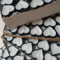 شمع وارمر مدل قلب بسته 50 عددی