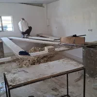 فرغون گاری بشکه سیمان لوله پلیکا