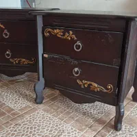 دراور به همراه آینه و دو عدد پادری