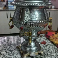 سماورقدیمی تمام برنج فروغ