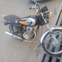 هندا ۱۲۵مزایده پلاک قدیم