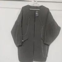 کاپشن سایز بزرگ مانتو کتان گرم و پالتو فوتر|لباس|ری, دولتآباد|دیوار