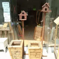ست گلدان چوبی تمام نراد و بار|صنایع دستی و سایر لوازم تزئینی|نوشهر, |دیوار
