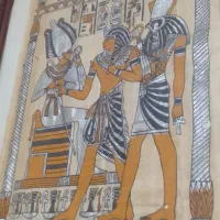 تابلو پاپیروس قدیمی اثر دست