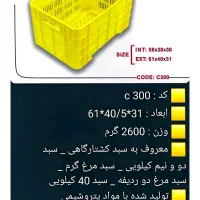 سبدصنعتی ضخیم موادنو|ظروف نگهدارنده، پلاستیکی، یک‌بارمصرف|شوشتر, |دیوار