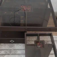 میز وسط به همراه ۳ میز عسلی و مبل ۷ نفره|مبلمان خانگی و میز عسلی|رشت, استقامت ۱|دیوار