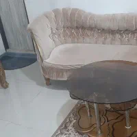 یک دست مبل ۷نفره با ۳ تا عسلی سالم|مبلمان خانگی و میز عسلی|تهران, شهرک ابوذر|دیوار