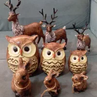 مجسمه چوبی دکوری