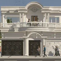 طراحی نما و باغ ویلا تخصصی