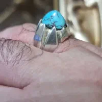 انگشتر نقره فیروزه