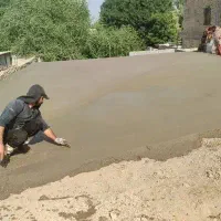 شیب بندی وبتن ریزی با خلاطه