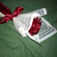 گل روبانی تک شاخه|گل مصنوعی|اردبیل, |دیوار