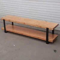 میزتلویزیون روستیک چوب طبیعی مدل mte010