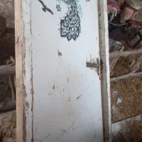 درچوبی قدیمی بدون چارچوب|مصالح و تجهیزات ساختمان|کوچصفهان, |دیوار