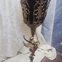 سطل زباله برنجی