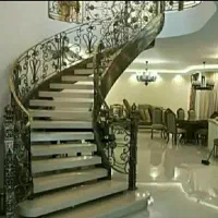 پله گرد ،پله ورقی پله تک شاسی پله طاق ضربی و...
