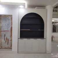 کابینت کمددیواری دکورچوب ام دی اف های گلاس روکشچوب|خدمات پیشه و مهارت|شیراز, تپه تلویزیون|دیوار