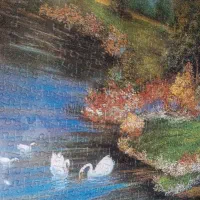 تابلو پازلی هزارو چهارصد تیکه|تابلو، نقاشی، عکس|اراک, |دیوار