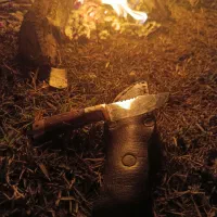 کارد شصتی تیغه کروم|کوهنوردی و کمپینگ|سرخنکلاته, |دیوار