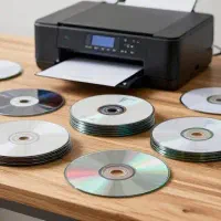 چاپ و رایت سی دی و دی وی دی چاپ کاغذدیجیتال طراحی