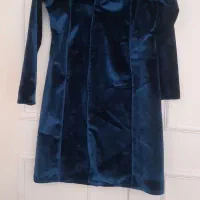 پالتومخمل آبی خوش رنگ