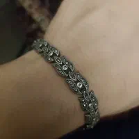 دستبند نقره طرح عثمانی