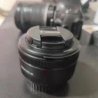 لنز 50 ملیمتر f1.8  ef نو