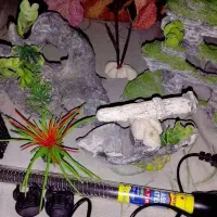 بخاری سخره کشتی تجهیزات آکواریوم