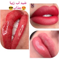 مدل رایگان شید لب و بن مژه میکرو