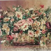 تابلو فرش نیمه بافته|تابلو فرش|اراک, |دیوار