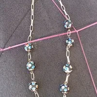 گردن‌بندنقره مهره‌تیه