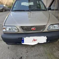 پراید 141مدل 88 رنگ بژ