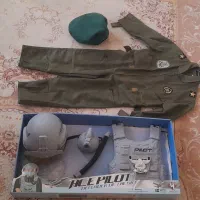 ست لباس جنگی مدل خلبانی کودک