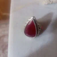 انگشتر نقره بانگین شمش کاردست استادحبیب