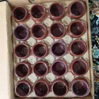 کوزه سفالی در تعداد بالا