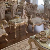 سرویس مبلمان استیل تماما چوب راش|مبلمان خانگی و میز عسلی|تهران, شهرک امید|دیوار