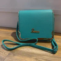 کیف فیروزه ای شیک