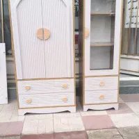 کمد ویترین تخت خواب نوزاد با روکش خارجیA509