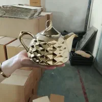 قوری سرامیکی وقندون