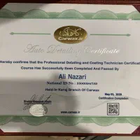 دیتیلینگ سیار-سرامیک بدنه-پولیش-واکس-صفرشویی