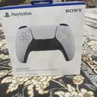 دسته ps5 رنگ سفید آکبند و اصلی