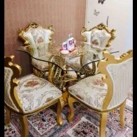 میز ناهارخوری استیل 4 نفره
